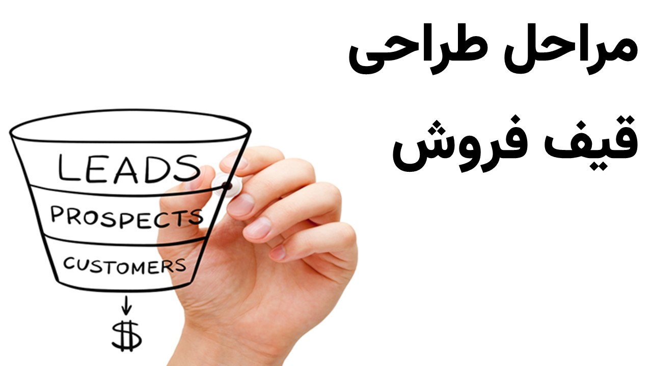 مراحل طراحی قیف فروش